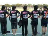 ユニフォームwa.com 大阪発 お客様 大阪府女性消防様のオリジナルTシャツを製作しました
